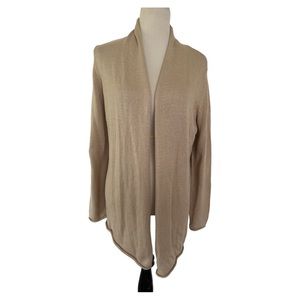 NWT any collection open front cardigan size L
